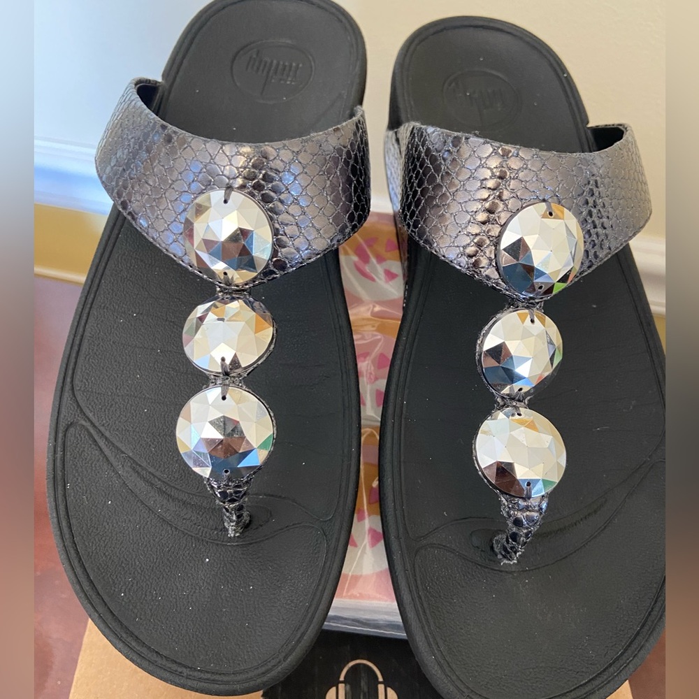Fitflop bejeweled sandals